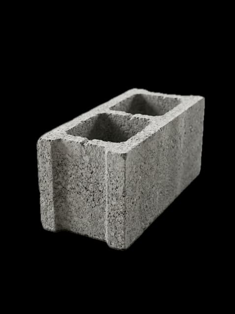 6 inch solid concrete block